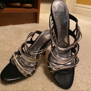 White House Black Market Strappy Heeled Sandals